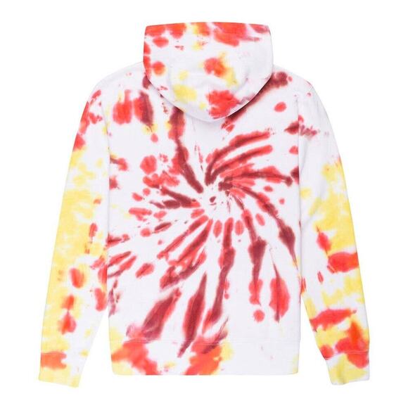 Element X Star Wars Droid Tie Dye Hoodie Mens Size Large Red Combo R2D2 C3PO - Picture 3 of 4